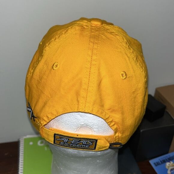 Prestonwood Country Club Pittsburgh Steelers Colors Golf Hat Cap NEW NWOT Gold - Picture 4 of 6